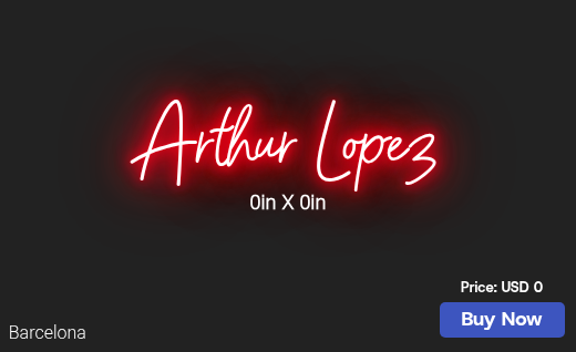 CUSTOM NEON SIGN FOR Joseph