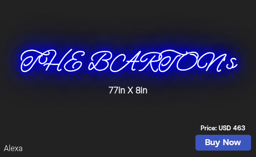 CUSTOM NEON SIGN FOR Franklinerika