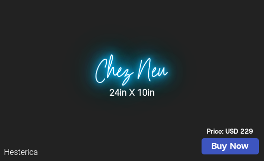 CUSTOM NEON SIGN FOR Ctneub