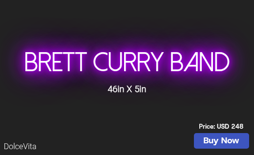 CUSTOM NEON SIGN FOR Brittcurrie