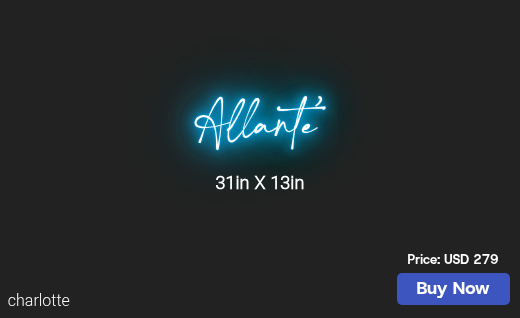 CUSTOM NEON SIGN FOR Tokens Puzzle 1y
