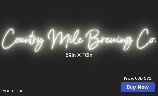 CUSTOM NEON SIGN FOR Abigail Mikesell