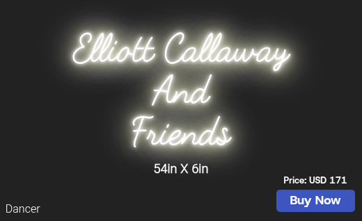 CUSTOM NEON SIGN FOR Mwcall5