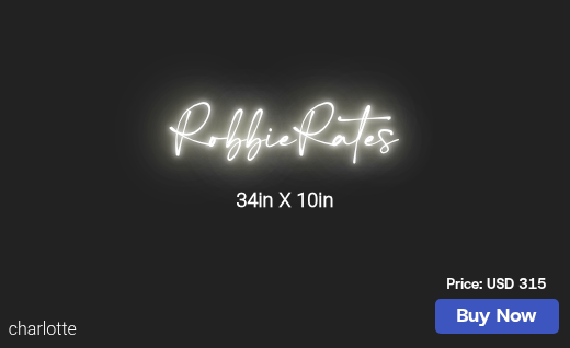 CUSTOM NEON SIGN FOR Rhealy0524