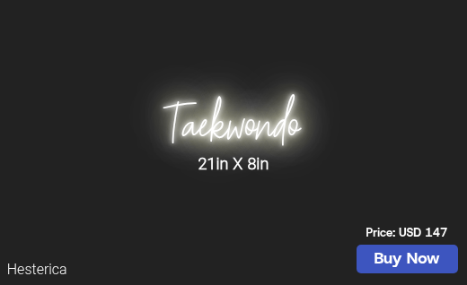 CUSTOM NEON SIGN FOR Cassirhenderson