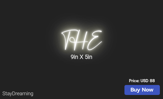 CUSTOM NEON SIGN FOR Heathfurnishing2020