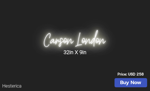 CUSTOM NEON SIGN FOR Rachraye1748