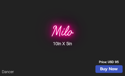 CUSTOM NEON SIGN FOR Cptlos74
