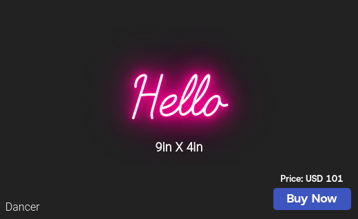 CUSTOM NEON SIGN FOR Khizra Farrukh