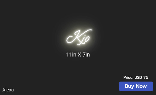 CUSTOM NEON SIGN FOR Tfields07