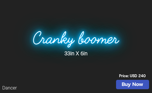 CUSTOM NEON SIGN FOR Dprkforum