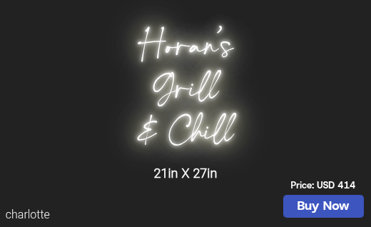 CUSTOM NEON SIGN FOR Choran1020
