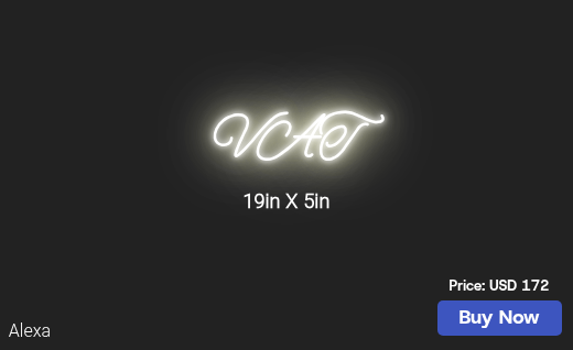 CUSTOM NEON SIGN FOR Dominiquedinardi