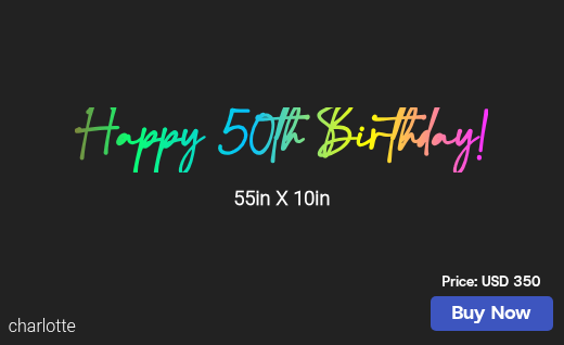 CUSTOM NEON SIGN FOR Bouboulina40