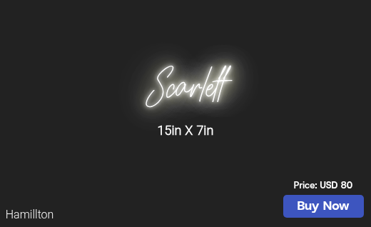 CUSTOM NEON SIGN FOR Klmoors69