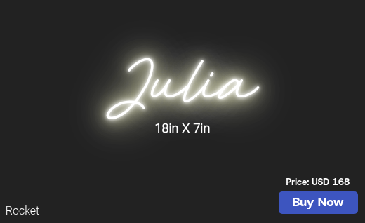 CUSTOM NEON SIGN FOR As091204