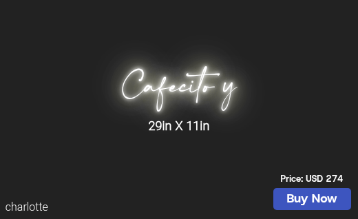 CUSTOM NEON SIGN FOR Customercare