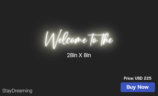 CUSTOM NEON SIGN FOR Hannahdevine83