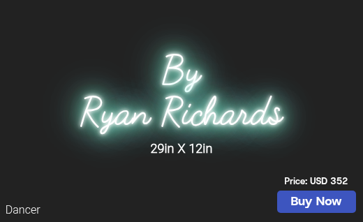 CUSTOM NEON SIGN FOR Ryanlrichards1