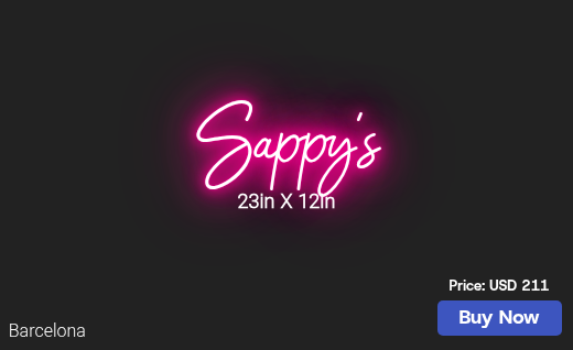 CUSTOM NEON SIGN FOR Guckdonna00