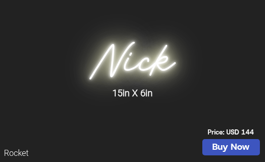 CUSTOM NEON SIGN FOR Nooneytunes