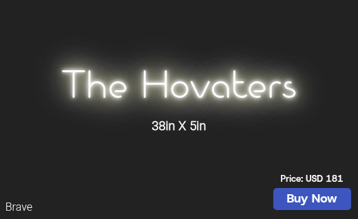 CUSTOM NEON SIGN FOR Nickhovater