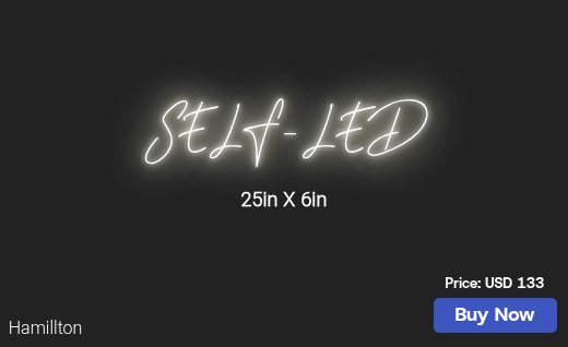 CUSTOM NEON SIGN FOR Tlaughard88