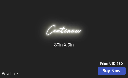 CUSTOM NEON SIGN FOR Markcarbone53
