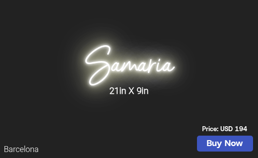 CUSTOM NEON SIGN FOR Jarenmungo