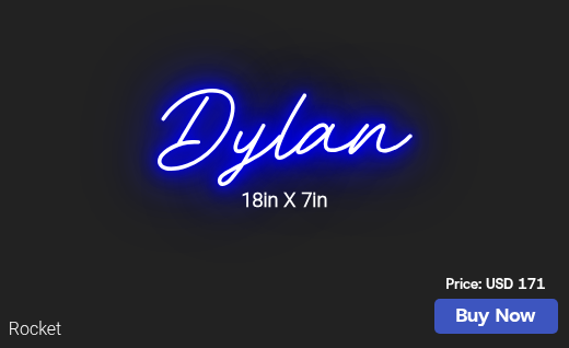 CUSTOM NEON SIGN FOR Stephduos