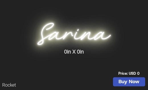 CUSTOM NEON SIGN FOR Mzjnguyen
