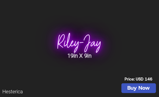 CUSTOM NEON SIGN FOR Ttihenry