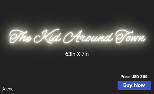 CUSTOM NEON SIGN FOR Michaeltmcgrail