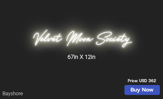 CUSTOM NEON SIGN FOR Mrsgalvezv