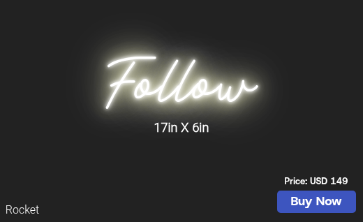 CUSTOM NEON SIGN FOR Ejboyd11