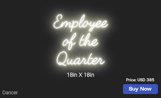 CUSTOM NEON SIGN FOR Pce Clientassistance