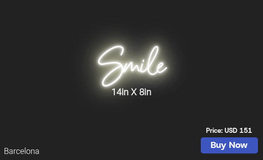 CUSTOM NEON SIGN FOR Cckayakim