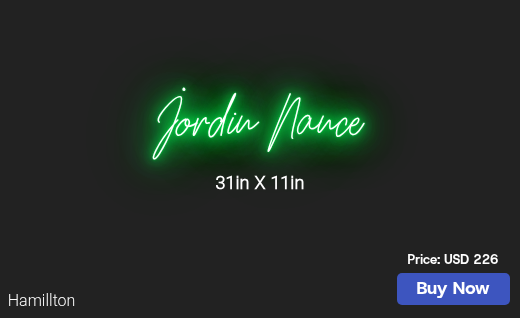CUSTOM NEON SIGN FOR Bootieboow