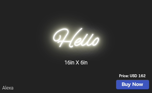 CUSTOM NEON SIGN FOR Khizra Farrukh