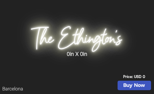 CUSTOM NEON SIGN FOR Californiameadow01
