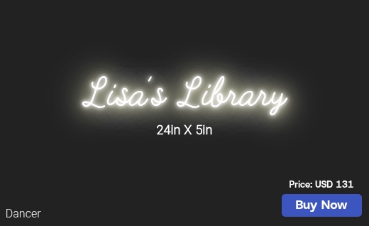 CUSTOM NEON SIGN FOR Lisaowens