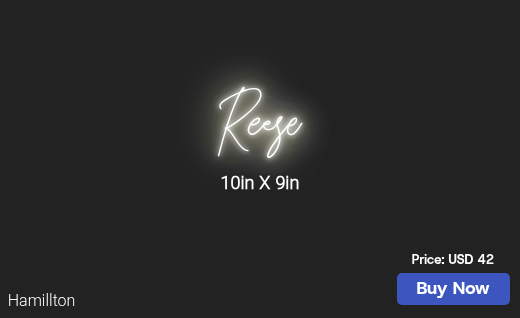 CUSTOM NEON SIGN FOR Mranallo102