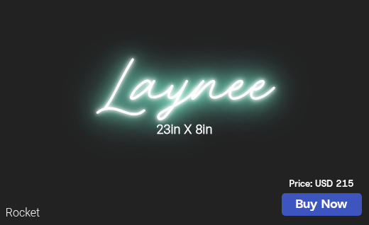 CUSTOM NEON SIGN FOR Swingle Sara6