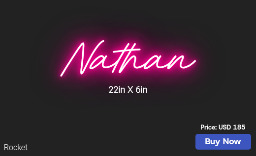CUSTOM NEON SIGN FOR Dropndrag83