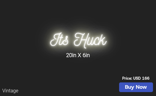 CUSTOM NEON SIGN FOR Anotherhotflashproductions
