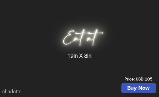 CUSTOM NEON SIGN FOR Danielnank