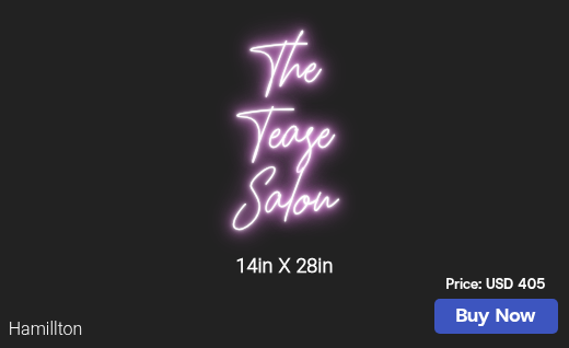 CUSTOM NEON SIGN FOR Sabrinadoerr91