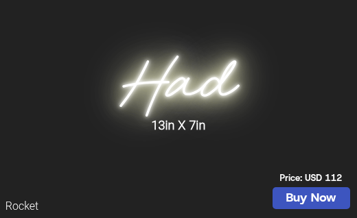 CUSTOM NEON SIGN FOR Alldowne