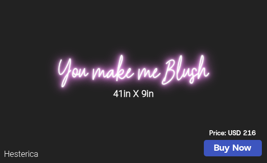 CUSTOM NEON SIGN FOR Nikkiloveshair26