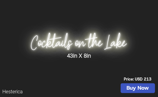 CUSTOM NEON SIGN FOR Juliegutman398
